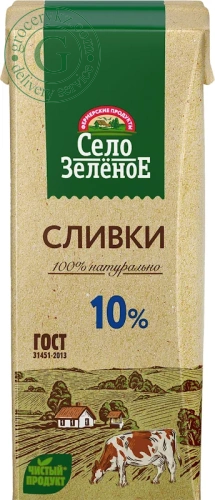 Selo Zelenoe cream, 10%, 200 g
