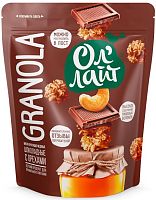 Ol Light granola, chocolate and nuts, 280 g