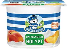 Prostokvashino yogurt, peach, 110 g