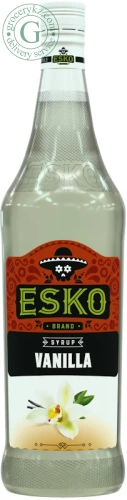 Esko beverage syrup, vanilla, 1 l