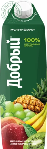 Dobry multifruit juice, 1l Dobry multifruit juice, 1l