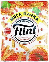 Flint croutons, wheat and rye, red caviar, 100 g