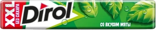 Dirol XXL gum, mint, 19 g Dirol XXL gum, mint, 19 g