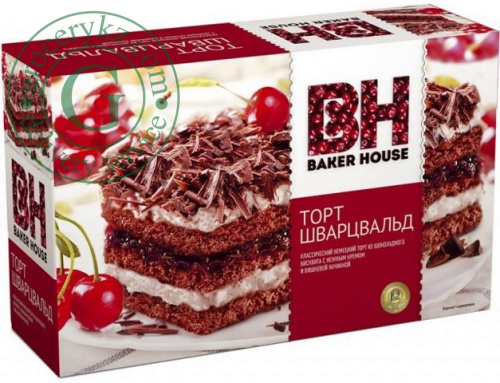 Baker House Svarcvald cake, 350 g Baker House Svarcvald cake, 350 g