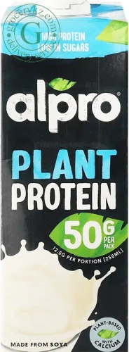 Alpro soya high protein milk, 1 l Alpro soya high protein milk, 1 l