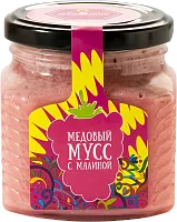Medomir honey mousse with raspberries, 330 g