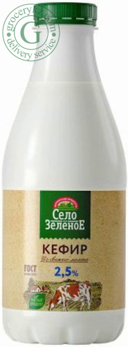 Selo Zelenoe kefir, 2.5%, 930 ml Selo Zelenoe kefir, 2.5%, 930 ml