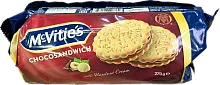 McVitie's choco sandwiches, hazelnut cream, 270 g