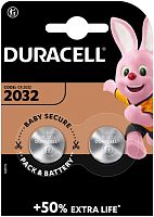 Duracell CR2032 batteries, 2 pc