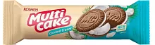 Roshen Multi Cake cookies, coconut and cream, 180 g