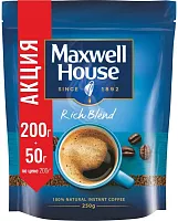 Maxwell House Rich Blend instant coffee, 250 g