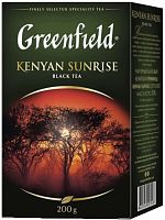 Greenfield Kenyan Sunrise black loose tea, 200 g