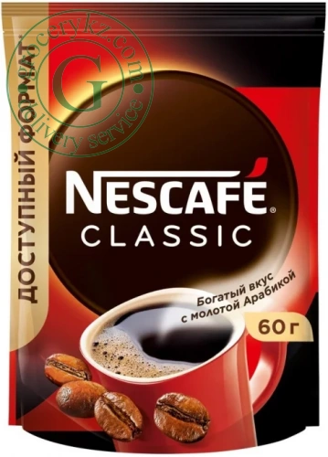 Nescafe Classic instant coffee, 60 g Nescafe Classic instant coffee, 60 g
