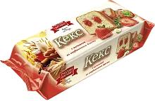 Russian Biscuit cake, strawberry jam, 225 g
