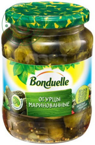Bonduelle pickled cucumbers, 720 ml Bonduelle pickled cucumbers, 720 ml