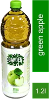 Garden juice drink, green apple, 1.2 l