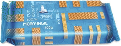 Rakhat wafers, cream, 400 g Rakhat wafers, cream, 400 g