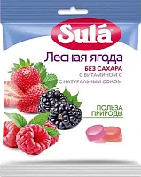 Sula candies, forest berries, 60 g