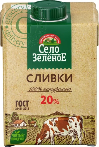 Selo Zelenoe cream, 20%, 500 g