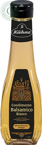 Kuhne balsamic white wine vinegar, 250 ml Kuhne balsamic white wine vinegar, 250 ml