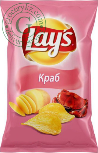 Lay's potato chips, crab, 140 g