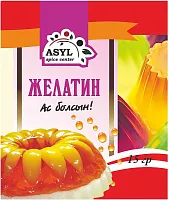 Asyl gelatin, 15 g