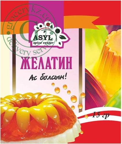 Asyl gelatin, 15 g Asyl gelatin, 15 g