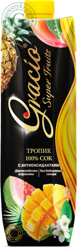 Gracio tropic juice, 0.95 l Gracio tropic juice, 0.95 l