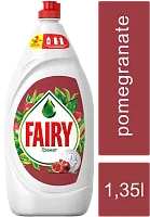 Fairy dish washing liquid dish soap, pomegranate, 1350 ml