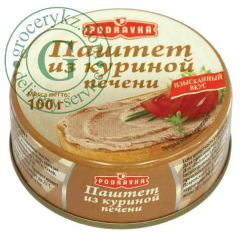 Podravka chicken liver pate, 100 g Podravka chicken liver pate, 100 g
