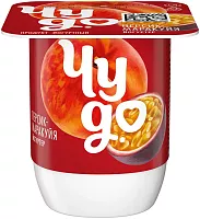Chudo yogurt, peach and passion fruit, 115 g