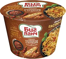 Big Lunch noodles with chicken and hot peppers, 90 g