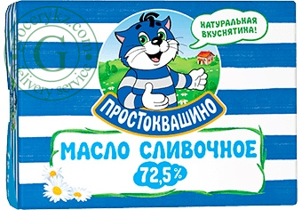 Prostokvashino butter, 72.5%, 180 g Prostokvashino butter, 72.5%, 180 g