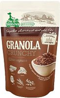 Bionova crunchy granola, chocolate, 400 g
