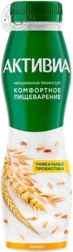 Activia yogurt, drinking, cereals, 260 g Activia yogurt, drinking, cereals, 260 g