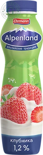 Alpenland drinking yogurt, cherry, 290 g