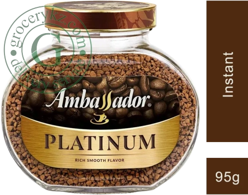 Ambassador Platinum instant coffee, 95 g Ambassador Platinum instant coffee, 95 g