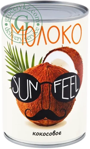 SunFeel coconut milk, 17%, 400 ml