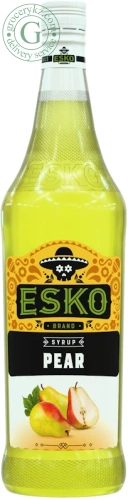 Esko beverage syrup, pear, 1 l Esko beverage syrup, pear, 1 l