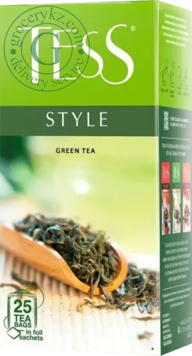 Tess Style green tea, 25 bags Tess Style green tea, 25 bags