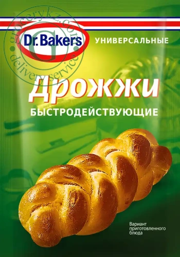 Dr.Bakers universal fast yeast, 7 g Dr.Bakers universal fast yeast, 7 g