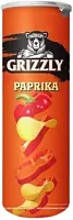 Grizzly potato chips, paprika, 130 g