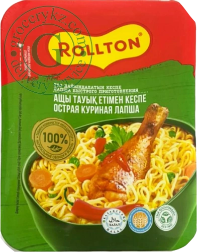 Rollton homemade chicken noodles, hot, 90 g