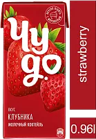 Chudo milkshake, strawberry, 0.96 l