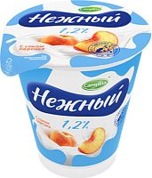 Nezhnyi yogurt, 1.2%, peach, 320 g