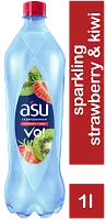 ASU sparkling water, strawberry and kiwi, 1 l