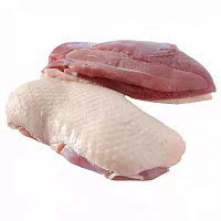 Duck breast fillet with skin, frozen, 500 g