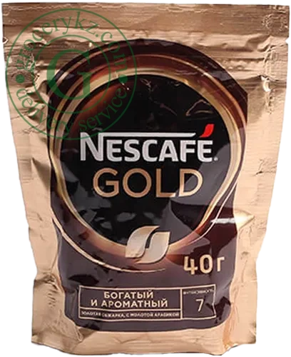 Nescafe Gold instant coffee, 40 g Nescafe Gold instant coffee, 40 g