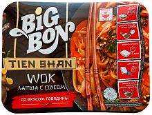Big Bon WOK noodles with beef, 85 g