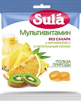 Sula candies, multivitamin, 60 g